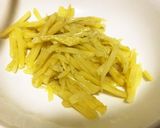 母直伝！ジャガイモと昆布茶の炒め物作り方4写真