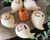 発酵1分★白パンでゴーストスヌーピー作り方10写真