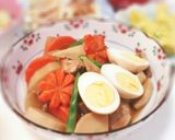 鶏肉・筍・大根の煮物作り方6写真