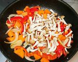 簡単。鳥胸肉の酢豚風作り方3写真