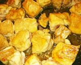 鶏肉柔らか!里芋のこっくり炒め煮☆作り方3写真