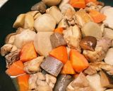 鶏肉柔らか!里芋のこっくり炒め煮☆作り方6写真