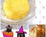 バターナッツかぼちゃdeハロウィンパン♪作り方2写真