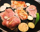 フライパンで簡単☆グリルチキン&ベジ☆作り方6写真