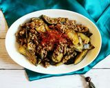 簡単!大量消費♪茄子のそぼろあんかけ炒め作り方6写真