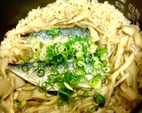 お弁当にもぴったり！鯖と舞茸の炊き込ご飯作り方7写真