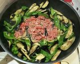 油をおさえた、なすの味噌炒め生姜風味作り方4写真