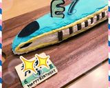7歳！E7系かがやきケーキ☆作り方7写真