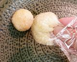 3色おにぎり〜お月見☆★作り方1写真