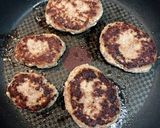 卵、パン粉不使用の豆腐ハンバーグ作り方4写真