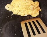 朝食・お弁当に！竹輪とネギの卵焼き♪作り方8写真