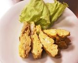 朝食・お弁当に！竹輪とネギの卵焼き♪作り方9写真