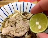 簡単10分☆メイン豚こまときのこの蒸し鍋作り方11写真