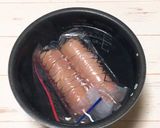 炊飯器保温でしっとり鶏ハム*ねぎ塩たれ作り方9写真