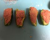 高野豆腐入りピーマンの肉詰め作り方4写真