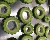 お弁当用！ゴーヤ肉詰め作り方1写真
