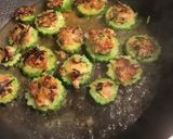 お弁当用！ゴーヤ肉詰め作り方5写真