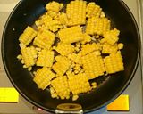 カットとうもろこしの塩バター炒め作り方3写真