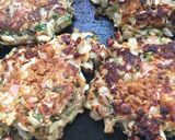冷蔵庫の残り物で 簡単なお好み焼き作り方4写真
