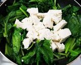 崩し豆腐とほうれん草のさっぱり梅風味♪作り方5写真