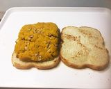 かぼちゃとクリームチーズのおやつサンド作り方2写真