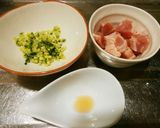犬ご飯　鶏肉ときゅうりのっけご飯作り方1写真
