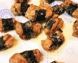 海苔巻きチキン作り方6写真