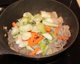 簡単!豚肉ときくらげの卵炒め作り方10写真