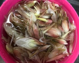 ふんわり溶き卵の☆ミョウガのすまし汁作り方5写真