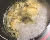 ふんわり溶き卵の☆ミョウガのすまし汁作り方11写真