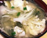 ふんわり溶き卵の☆ミョウガのすまし汁作り方14写真