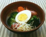 簡単♡具沢山ブロッコリーとゆで卵の味噌汁作り方4写真