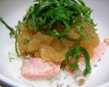 サーモンのたたき丼♡作り方5写真