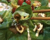 ぱっと花咲く!乗っけるだけキムサラダ作り方4写真