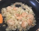 チーズと海老のサフランリゾット作り方7写真