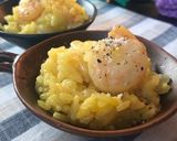 チーズと海老のサフランリゾット作り方13写真