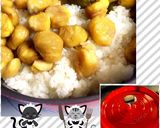 実りの秋〜STAUB鍋で〜栗ごはん♪作り方4写真