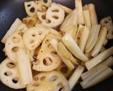２つの食感！れんこんのきんぴら作り方10写真