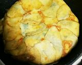 じゃがいもと卵のガレット風　大葉チーズ編作り方5写真