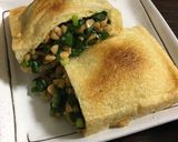 油揚げのたっぷりネギと納豆の詰め焼き作り方6写真