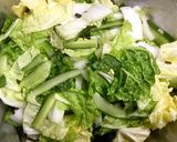 超楽々 やみつき無限白菜キュウリ作ります作り方1写真