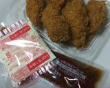 丸美屋麻婆豆腐の素カキフライ作り方1写真