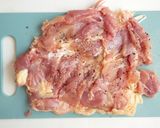 トースターで簡単&パリパリ　ねぎ塩チキン作り方2写真