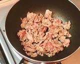 きのこと豚肉☆胡麻レモン炒め作り方2写真