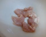 鶏ともやしとにらの味噌炒め作り方1写真