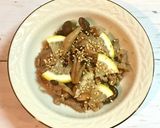 きのこと豚肉☆胡麻レモン炒め作り方7写真