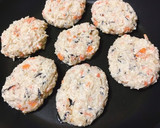 厚揚げ 根菜 ハンバーグ QC 簡単鶏肉作り方4写真