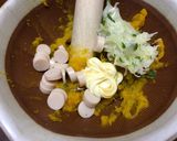 カボチャとキャベツと魚ニソの和え物作り方6写真