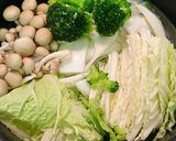 白菜のコンソメ・カップスープ煮作り方1写真