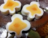 お弁当に♪お花と三つ葉のゆで卵♥作り方7写真